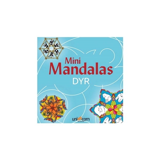Forlaget Unicorn Mandalas Mini - dyr
