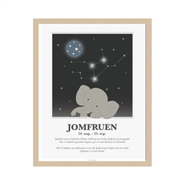 stjernetegnsplakat-jomfruen-kids-by-friis